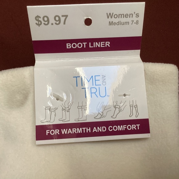 Time and Tru Women’s Comfort Sock Easy On/Off Soft Sole - Picture 5 of 5